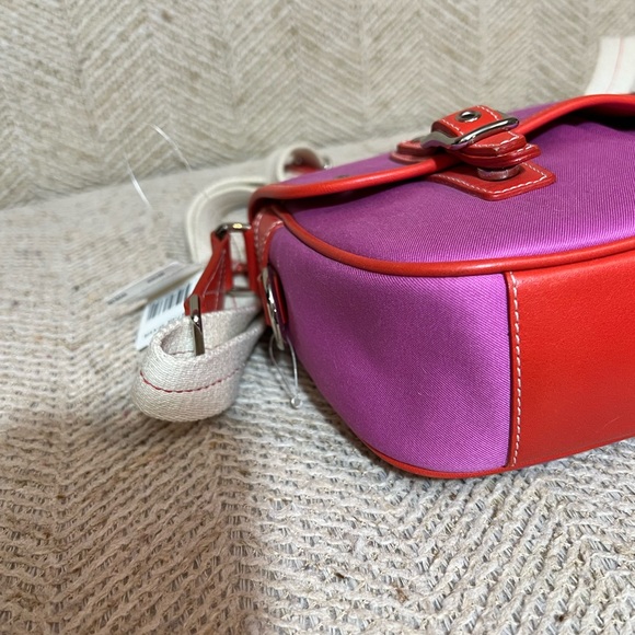 🌺Coach Fabric & Leather Field Bag🌺 - Picture 5 of 15